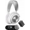 Bezdrôtové slúchadlá na uši SteelSeries Arctis Nova Pro Wireless Biela