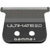 GAMMA PIÚ Ultimate Blade 2.0 - náhradná spodná hlavica pre Gamma+ Cyborg Trimmer - čierna
