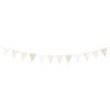 PartyDeco Girlanda - Zlatá mix 210 cm
