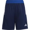 adidas TIRO 23 shorts junior ské futbalové šortky tmavo modrá