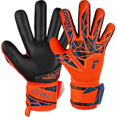 Reusch Attrakt Infinity NC JR oranžová/modrá/černá