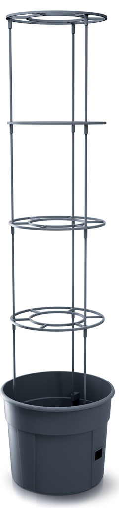 PROSPERPLAST kvetináč TOMATO GROWER IPOM400-S433 39,2cm antracit plast
