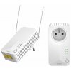 STRONG sada 2 adaptérů Powerline WF 600 DUO FR/ Powerline 600 Mbit/s/ Wi-Fi 300 Mbit/s/ 2x LAN/ bílý POWERLWF600DUOFR