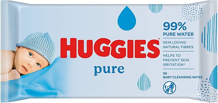 Huggies Pure vlhčené utierky 64 ks od 1,19 € - Heureka.sk
