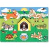 Melissa & Doug - Drevené puzzle - Domáci maznáčikovia