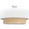 Belis Prisadený luster BORHO 1xE27/60W/230V biela/juta 0378 + záruka 3 roky zadarmo
