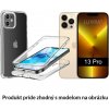 Dvojdielne Púzdro Luxria Clear 360° pre Apple iPhone - Priehľadné iPhone: 13 Pro