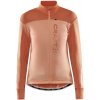 Dámske cyklistické dresy Craft CORE BIKE SUBZ LS JERSEY W oranžové 1911429-716732 - L