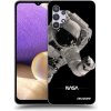 Picasee silikónový prehľadný obal pre Samsung Galaxy A32 5G A326B - Astronaut Big