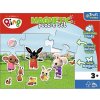 Trefl Magnetické puzzle Zajačik Bing s priateľmi 93165