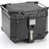 OBKEV42B černý horní kufr GIVI Trekker Outback EVO hliníkový (Monokey topcase), bez zámku, 42 l.