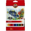 KOH-I-NOOR akvarelové farebné pastelky sada 36 ks