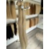 Weft in blond 60 white 60 cm 100 g štruktúra: rovné