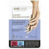 SheHand Luxury Golden - Zlaté zjemňujúce rukavice 1 pár