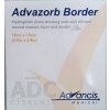 ADVAZORB BORDER krytie na rany samopriľnavé, atraumatické 15x15 cm, 1x10 ks