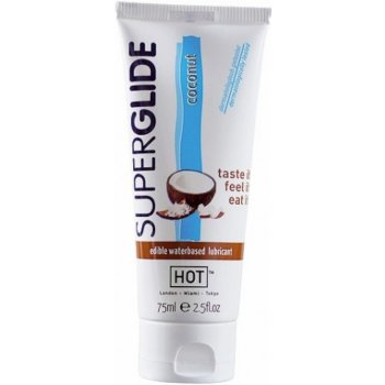 Hot Superglide na vodní bázi Kokos 75 ml