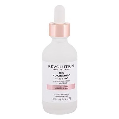 Revolution Skincare Skincare 10% Niacinamide + 1% Zinc sérum proti nedokonalostem pleti 60 ml pro ženy