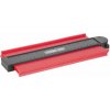 Šablóna na obkreslenie tvarov Strend Pro DG681, 250x130 mm, s uzamknutím vzoru a magnetom