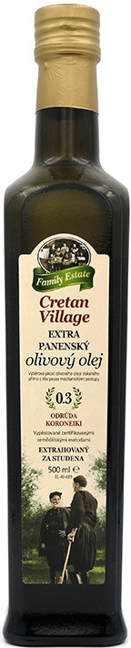 Cretan Village Olivový olej extra panenský 500ml od 7,47 € - Heureka.sk