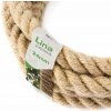 LINA Jutové Lano Námornícke Dekoračné Krútené Juta Lano fi 24mm 20m