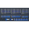 BGS technic Tool Tray 1/3: Combined Bit Set, 2020 mm, 2,02 kg