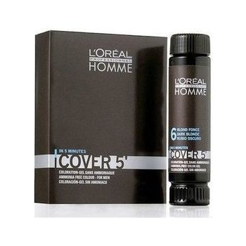 L'Oréal Homme Cover 5 Hair Color 7 stredne blond 3 x 50 ml
