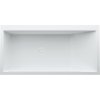 Vaňa KARTELL LAUFEN s L-panelom pravým, ľavý roh, plocha pre armatúru, 170x86x44 cm, biela