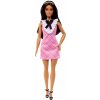 Bábika Barbie Modelka - Ružové kockované šaty (194735094233)