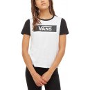 VANS Dámske tričko Flying V Raglan White Black