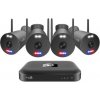 iGET HOMEGUARD HGNVK109104 - Wireless 3K NVR 10CH + 4x WiFi 3K kamera