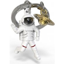 Prívesok na kľúče Astronaut a Saturn Metalmorphose Keyring Astronaut & Saturn