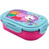 Kids Euroswan Desiatový box s príborom Peasiatko Peppa
