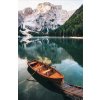 Textilomanie Fototapeta na dvere MOUTAIN LAKE 86x200 cm