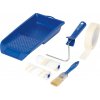 LUX-TOOLS Maliarska sada so štetcom na hladké povrchy šírka valčeka 10cm 6dielna