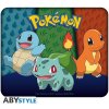 Podložka pod myš Pokémon - Starters Kanto - Podložka pod myš a klávesnicu, rozmery 23,5x0 (3665361075554)