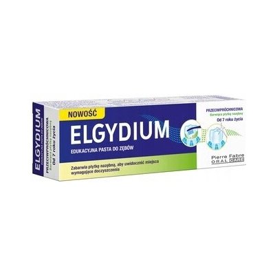 Elgydium Vzdelávacia zubná pasta farbiaca 50 ml