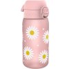 ION8 fľaša na pitie, detská fľaša na pitie 350 ml - Daisy - sedmokrásky, bez BPA ružová