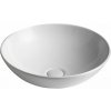 Sapho Sapho, DIMP keramické umývadlo na dosku, Ø 46cm, biela, WH060