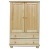 Bývaj s nami SK, KD155 Kombinovaná komoda, prírodná borovica masív
