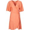 Rip Curl Ibiza Wrap Dress oranžová