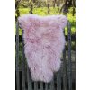Ovčia kožušina ružová Kožušina: XXL 130x70 cm
