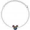 Strieborný náramok Disney Mickey Mouse BS00025SRML-55.CS