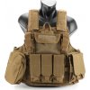 A.C.M. Taktická maskáčová vesta CIRAS modular - Coyote Brown (CB)