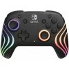 PDP Wireless Controller Afterglow Wave for Nintendo Switch, black 500-252-BK