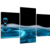 Obraz kvapky vody (Obraz 90x60cm)