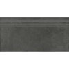 DLAŽBA SCHODOVKA FOGGY NIGHT GRAPHITE MATT 29,8X59,8 cm 1ks