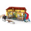 Schleich Stajňa pre kone s príslušenstvom, 42485