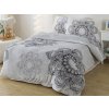 XPOSE® Mikroplyšové obliečky HARMONY Exclusive - sivé 140x200 cm, 70x90 cm, Mikroplyš + Predĺžená možnosť vrátenia tovaru do 50 dní
