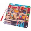 Bigjigs Toys Magnetické bludiště Staveniště