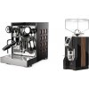 Rocket Espresso Appartamento TCA, black/copper + Eureka Mignon Specialita, WD black, walnut